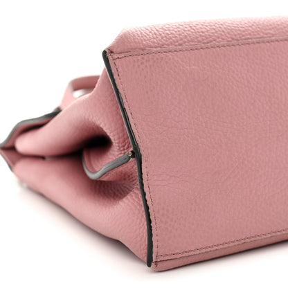 Gucci Cellarius Calfskin Small Bamboo Daily Top Handle Bag Carmine Rose 8 of 13