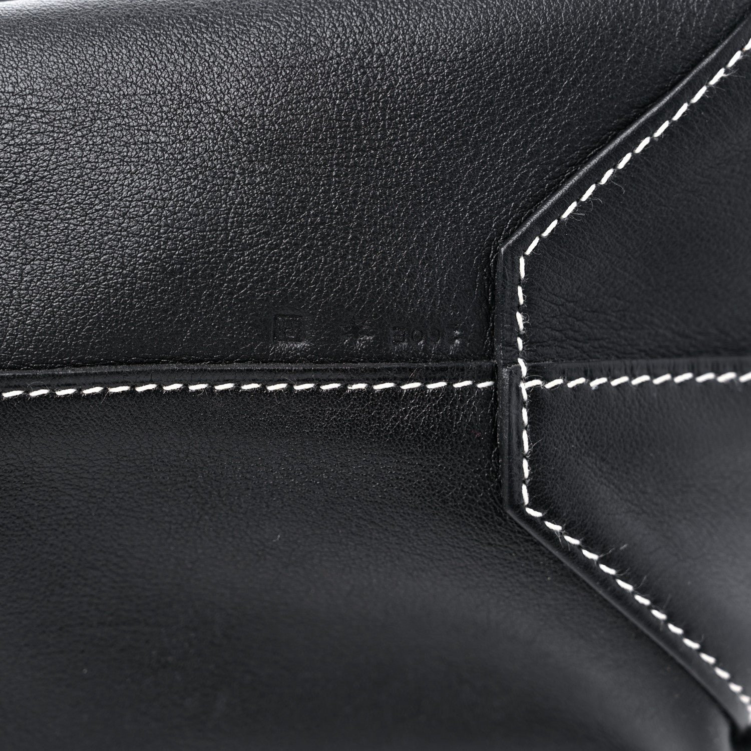 Hermes Veau Sikkim Taurillon Clemence Double Sens 36 Reversible Tote Black Graphite 9 of 14