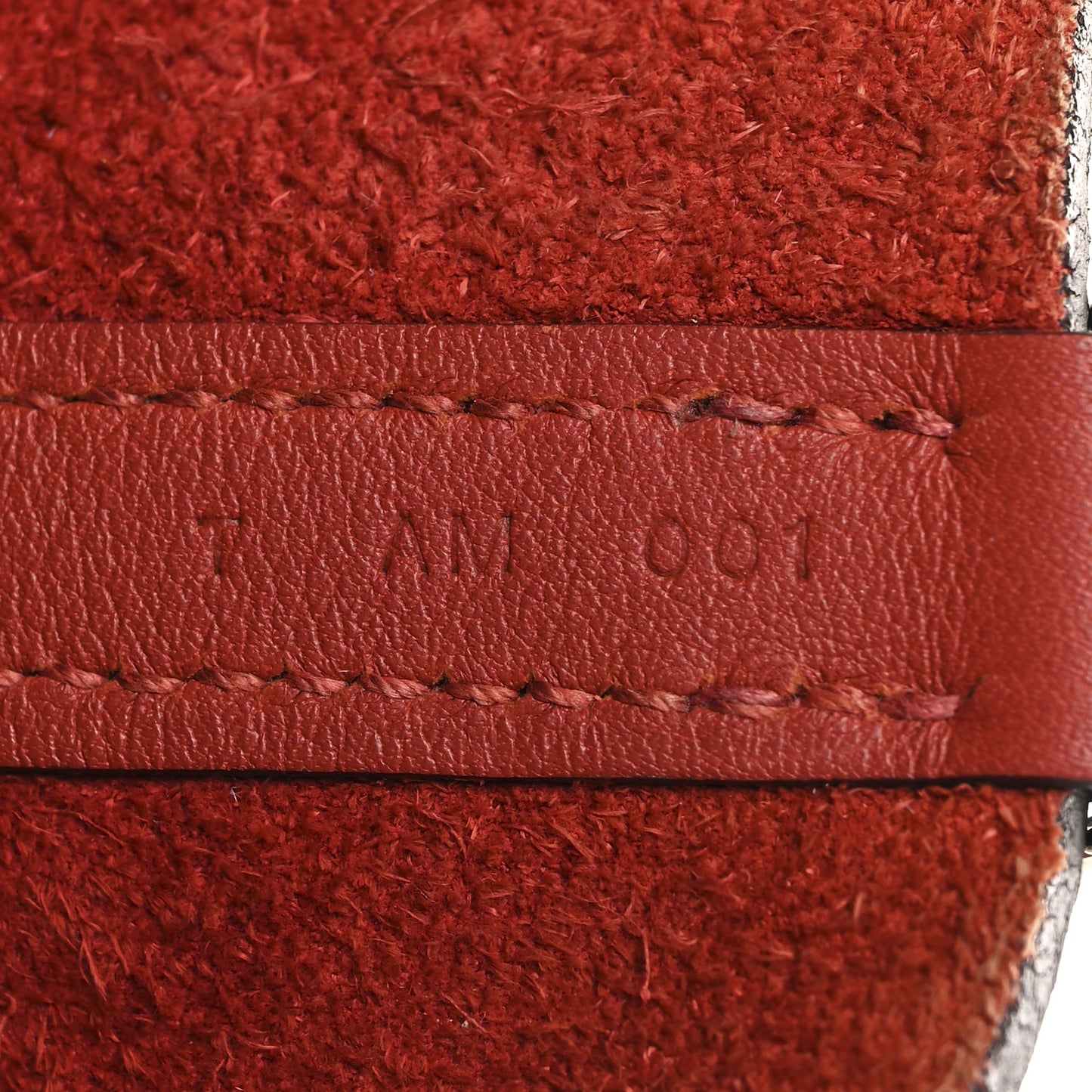 Taurillon Clemence Swift Picotin Lock 22 MM Rouge H Brique