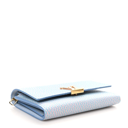 Louis Vuitton Taurillon Stardust Capucines Compact Wallet Lilas 4 of 8