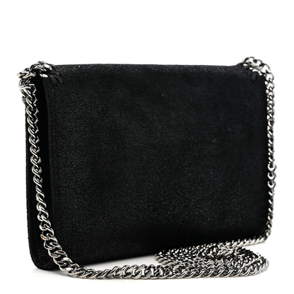 Stella McCartney Shaggy Deer Mini Falabella Crossbody Bag Black 3 of 11
