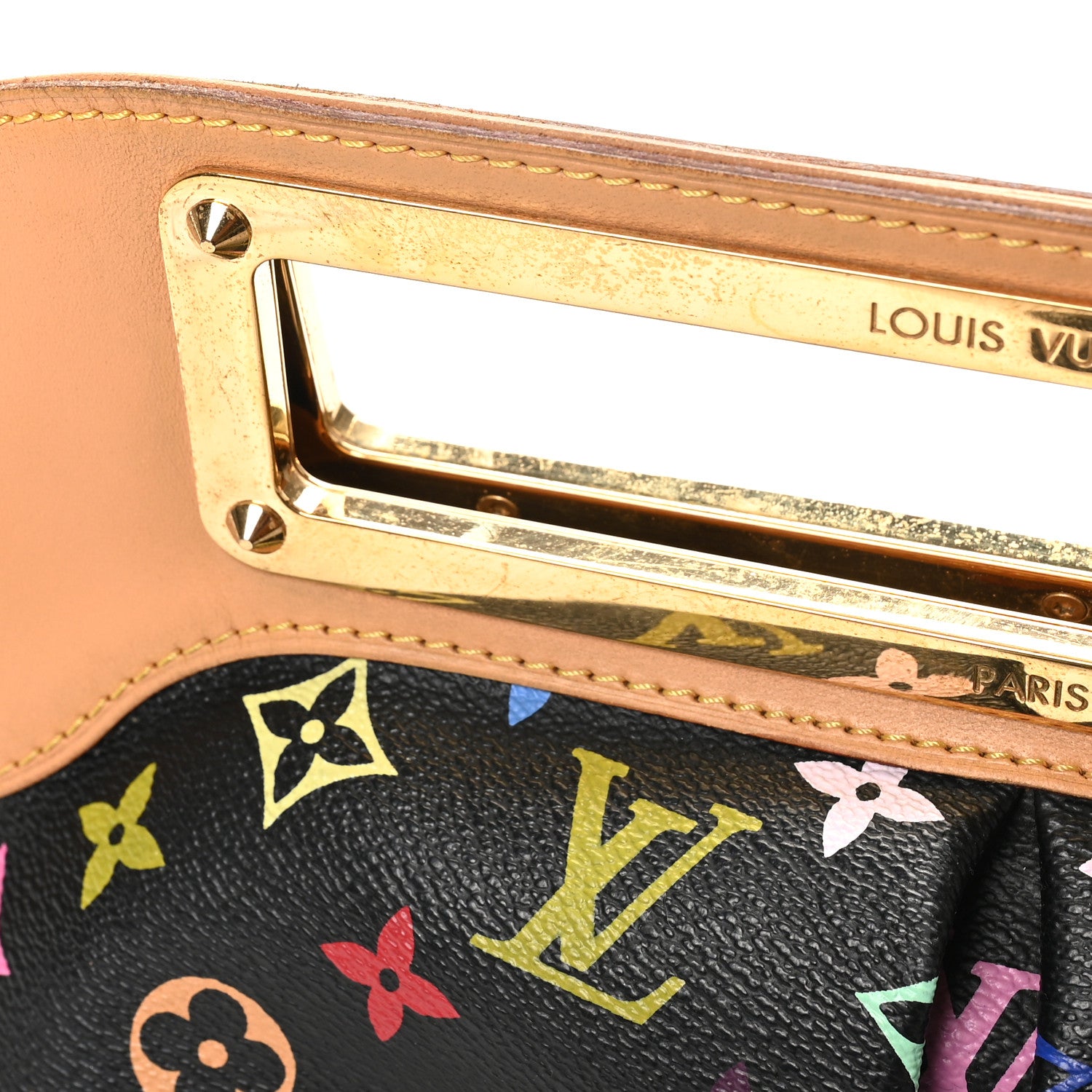 Louis Vuitton Monogram Multicolor Judy GM Black 11 of 11