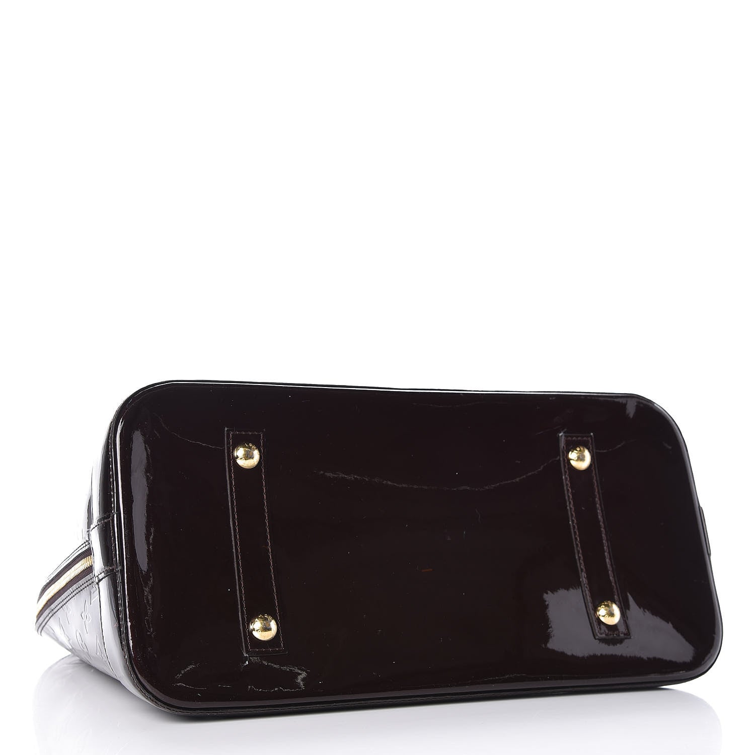 Louis Vuitton Vernis Alma MM Amarante 4 of 14