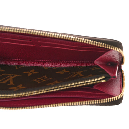 Louis Vuitton Monogram Clemence Wallet Fuchsia 5 of 8