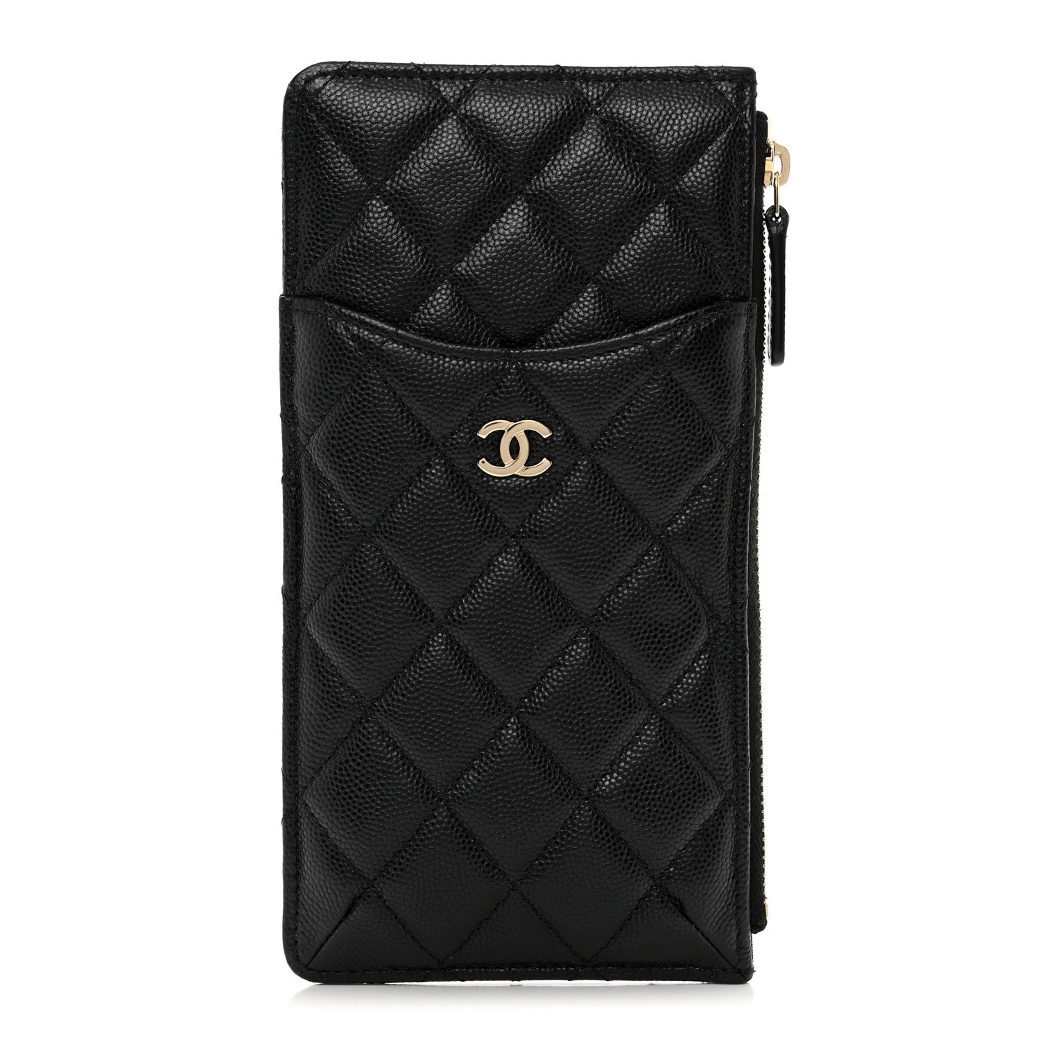 Chanel Caviar Quilted Classic iPhone Pouch Black 1 of 7