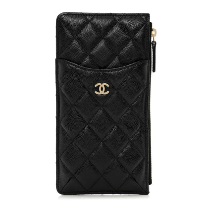 Chanel Caviar Quilted Classic iPhone Pouch Black 1 of 7