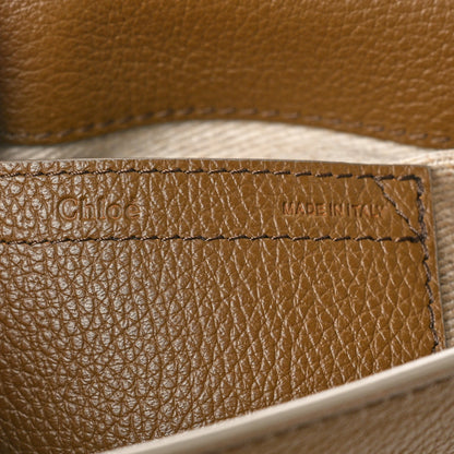Chloe Grained Calfskin Medium Marcie Slim Round Crossbody Bag Dark Khaki 6 of 11