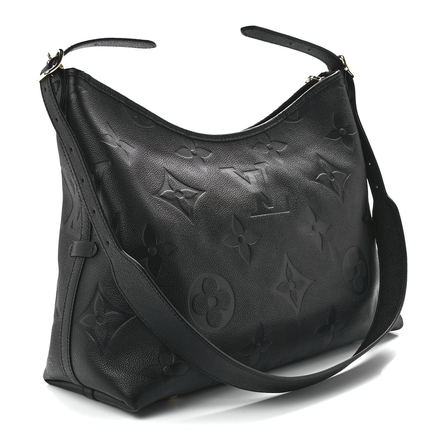 Louis Vuitton Empreinte Monogram Giant CarryAll MM Black 4 of 12