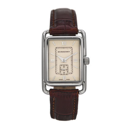 Burberry Stainless Steel Calfskin 23mm Quartz Watch Ivory BU1216 1 of 4