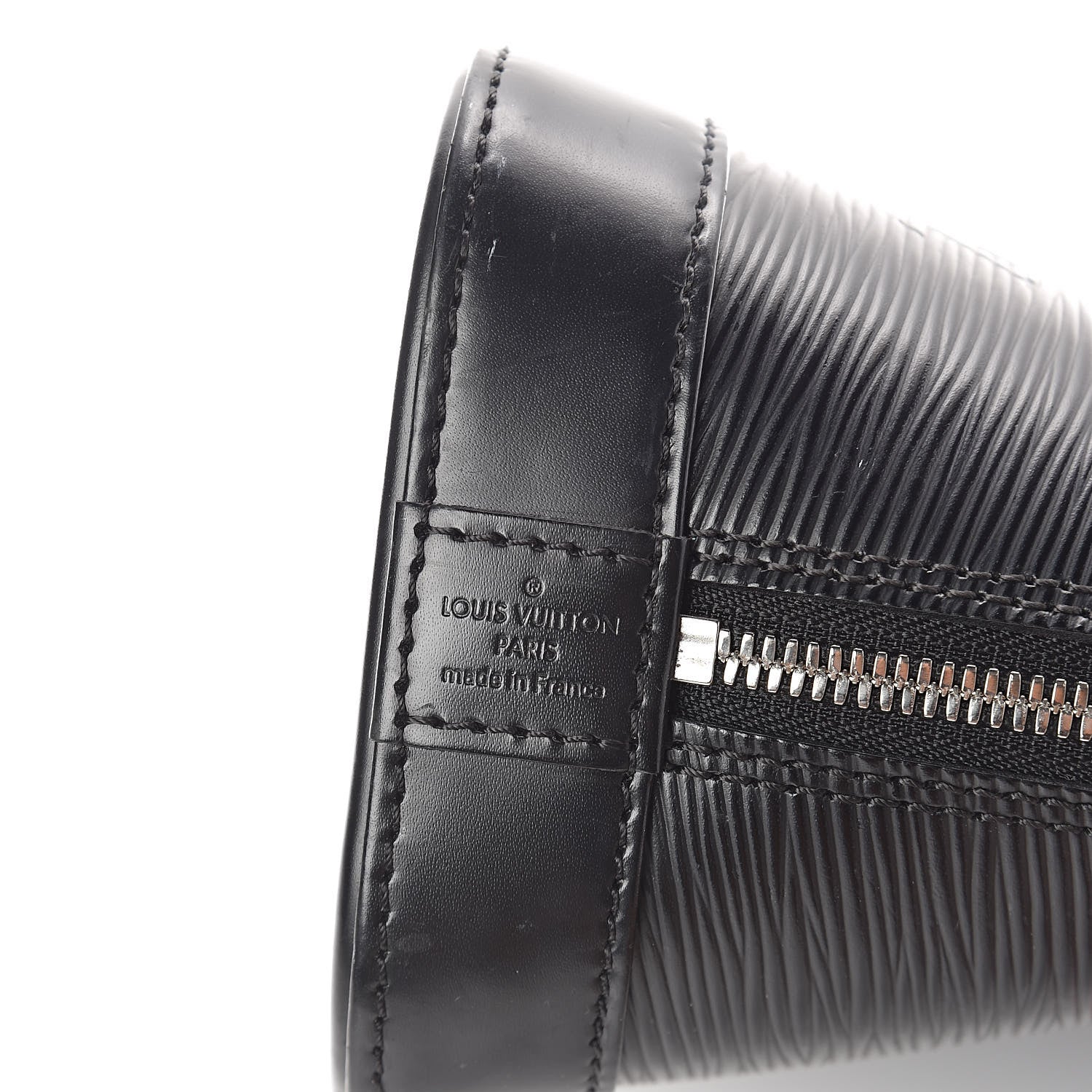 Louis Vuitton Epi Alma BB Black 6 of 9