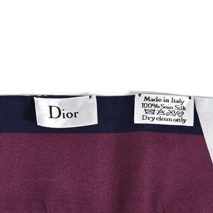 Christian Dior Silk ABCDior "W" Mitzah Scarf 3 of 3
