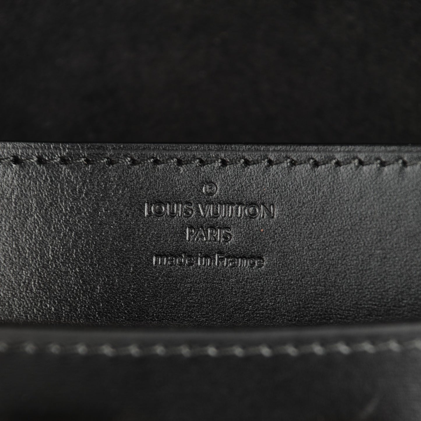 Calfskin Chain Louise MM Black