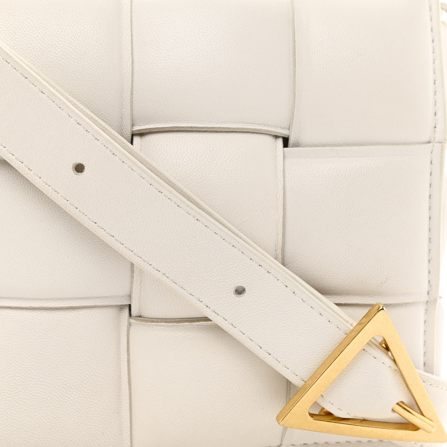 Bottega Veneta Nappa Maxi Intreccio Padded Cassette Crossbody Bag Chalk 8 of 12