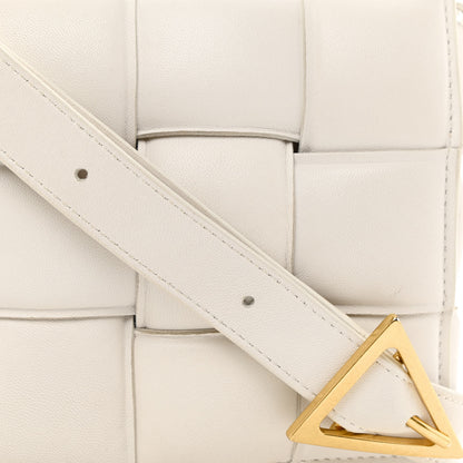 Bottega Veneta Nappa Maxi Intreccio Padded Cassette Crossbody Bag Chalk 8 of 12