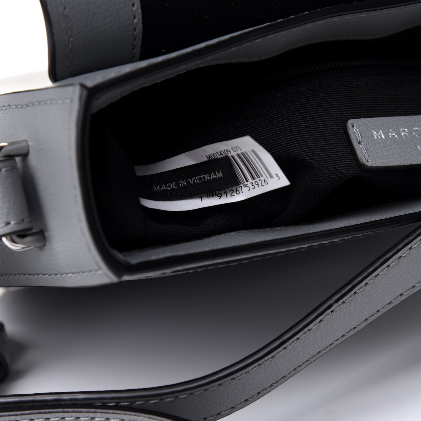 Calfskin Mini Rider Crossbody Grey