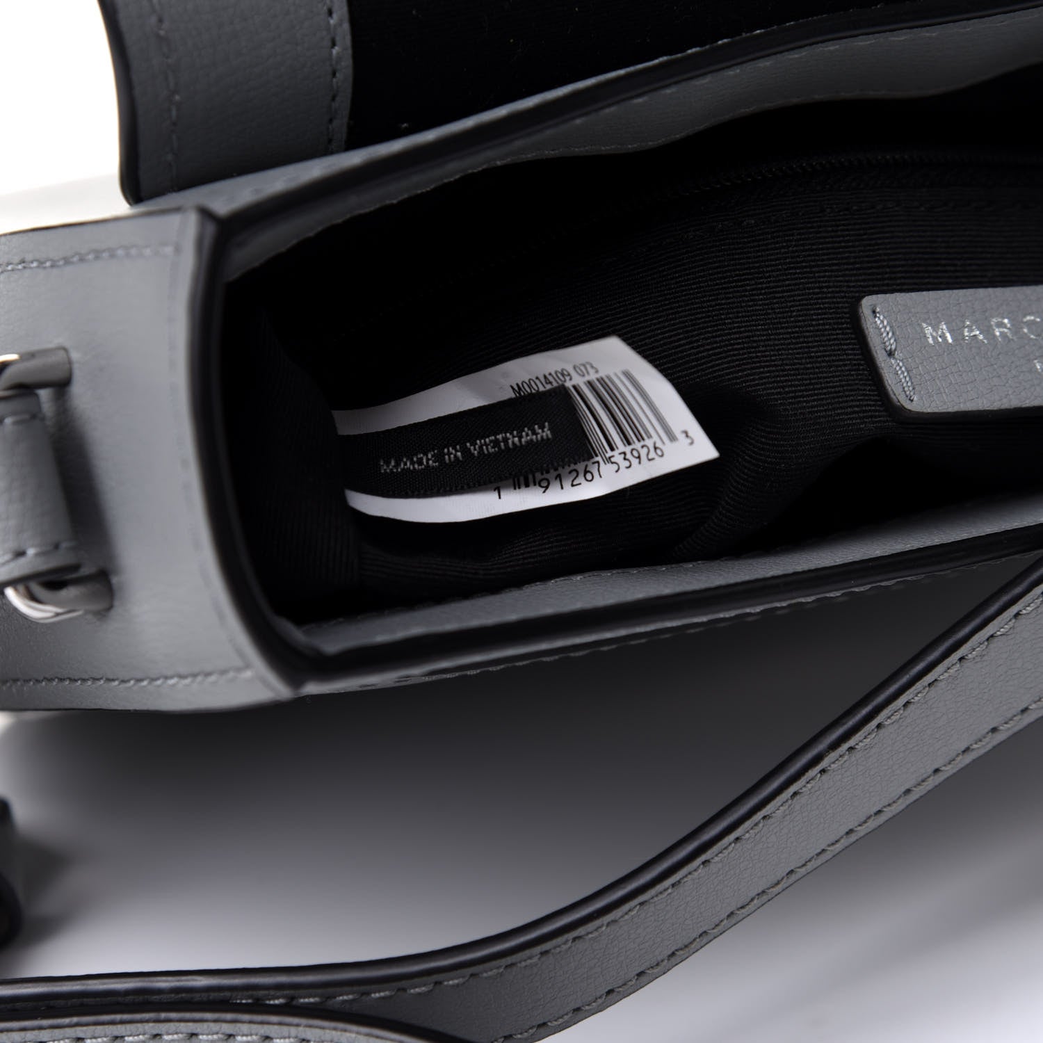 Marc Jacobs Calfskin Mini Rider Crossbody Grey 8 of 11