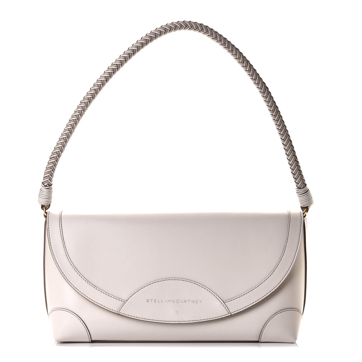 Stella McCartney Eco Alter Nappa Medium Doctor Shoulder Bag Ivory 1 of 7