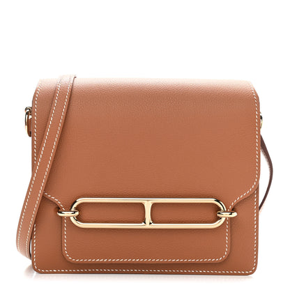 Hermes Evercolor Mini Sac Roulis Gold 1 of 10