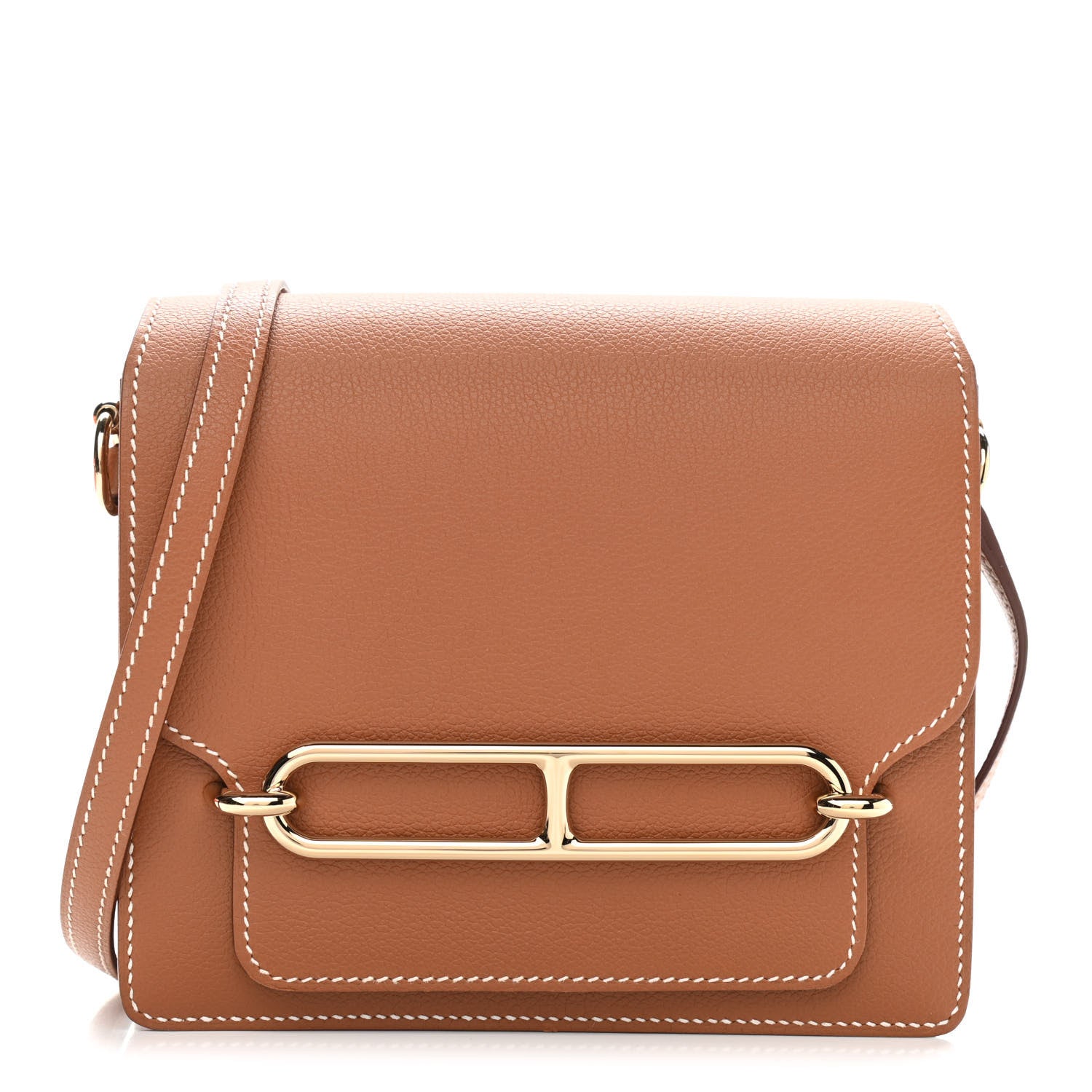 Hermes Evercolor Mini Sac Roulis Gold 1 of 10