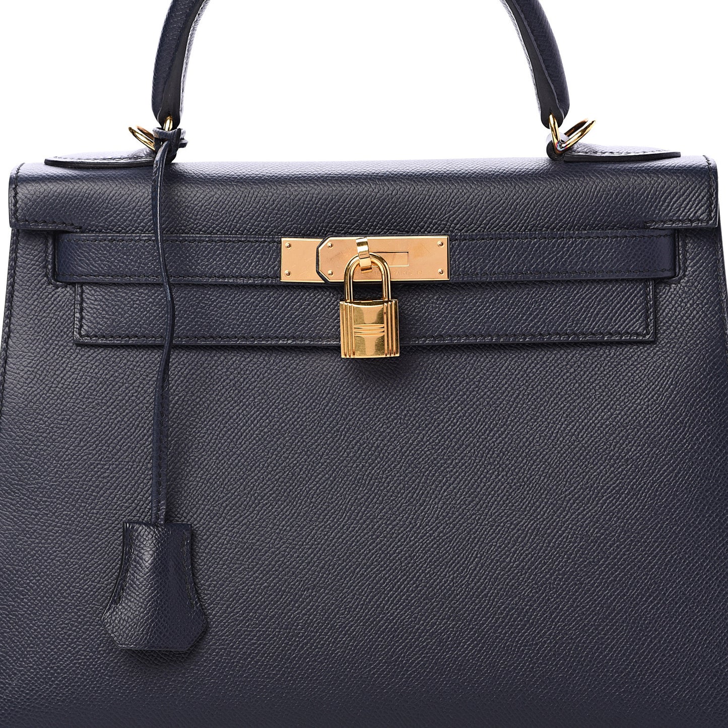 Epsom Kelly Sellier 28 Bleu Indigo