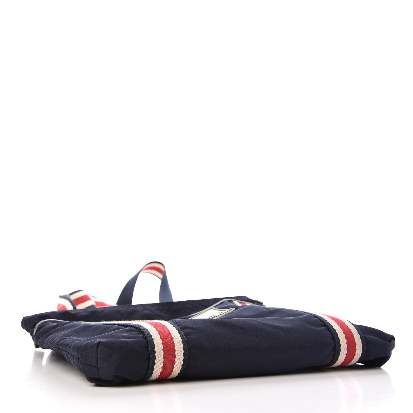 Nylon Web Messenger Bag Navy