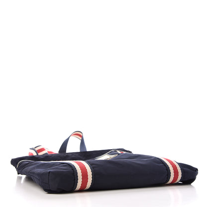 Gucci Nylon Web Messenger Bag Navy 4 of 10