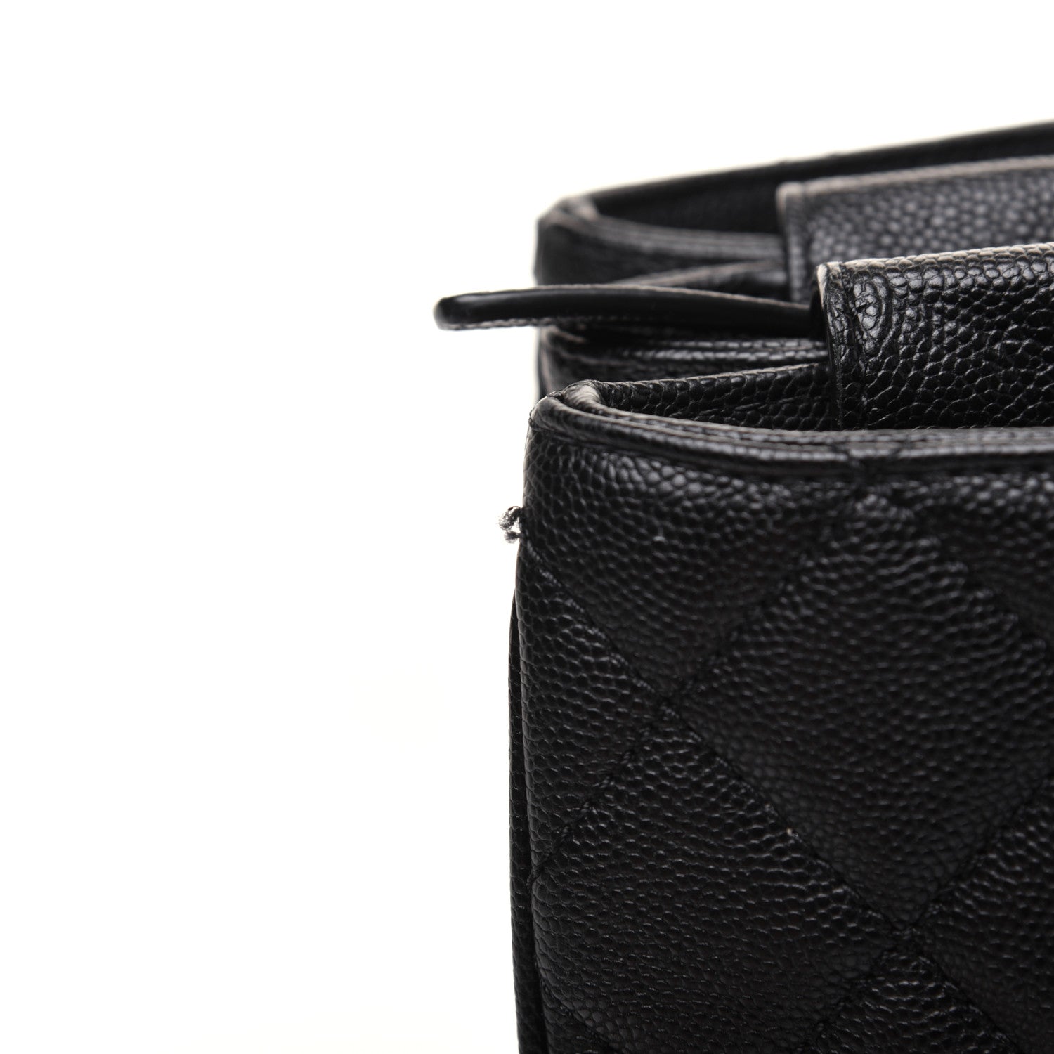 Chanel Caviar Quilted Urban Companion Top Handle Shopping Tote Black 15 of 23
