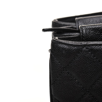 Chanel Caviar Quilted Urban Companion Top Handle Shopping Tote Black 15 of 23