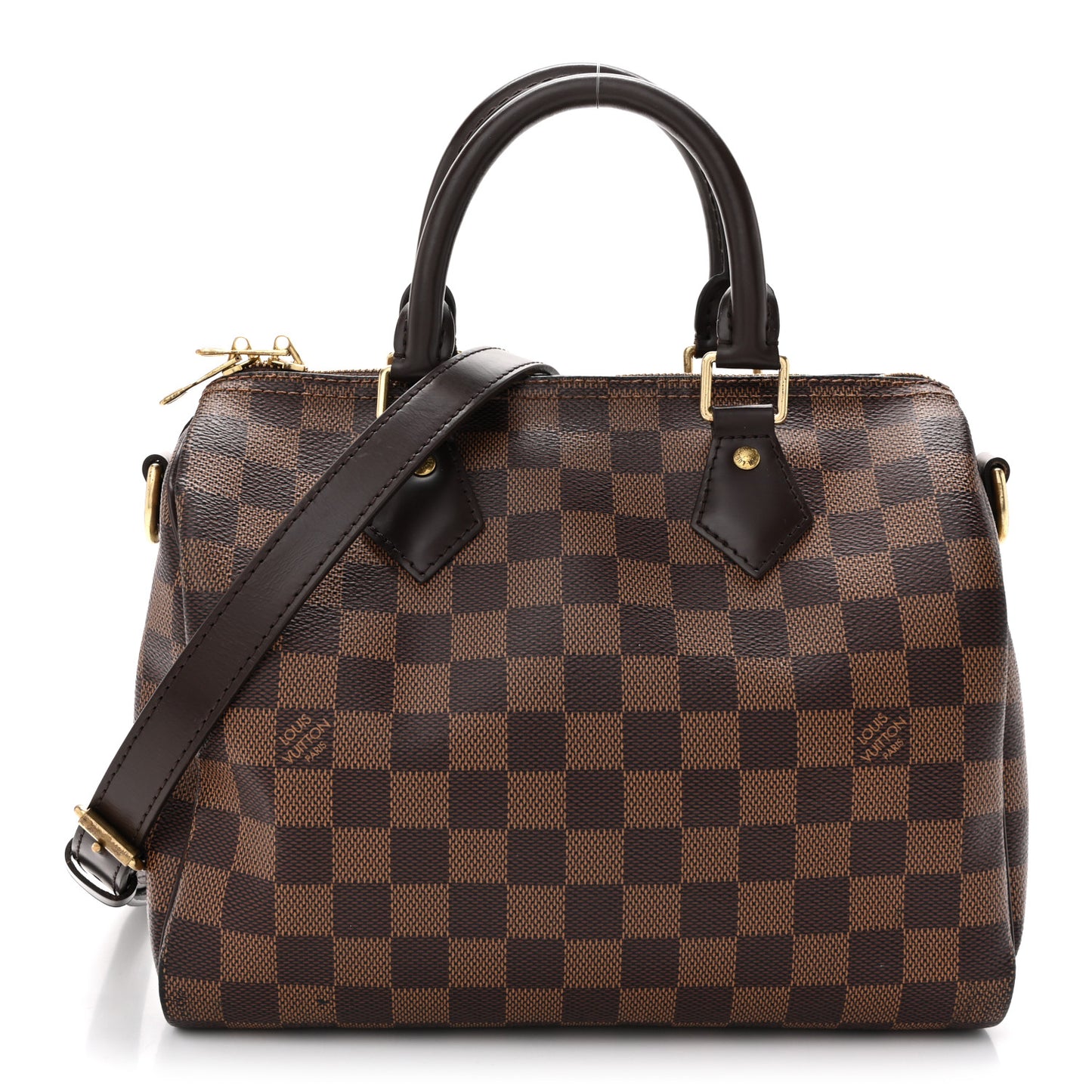 Damier Ebene Speedy Bandouliere 25