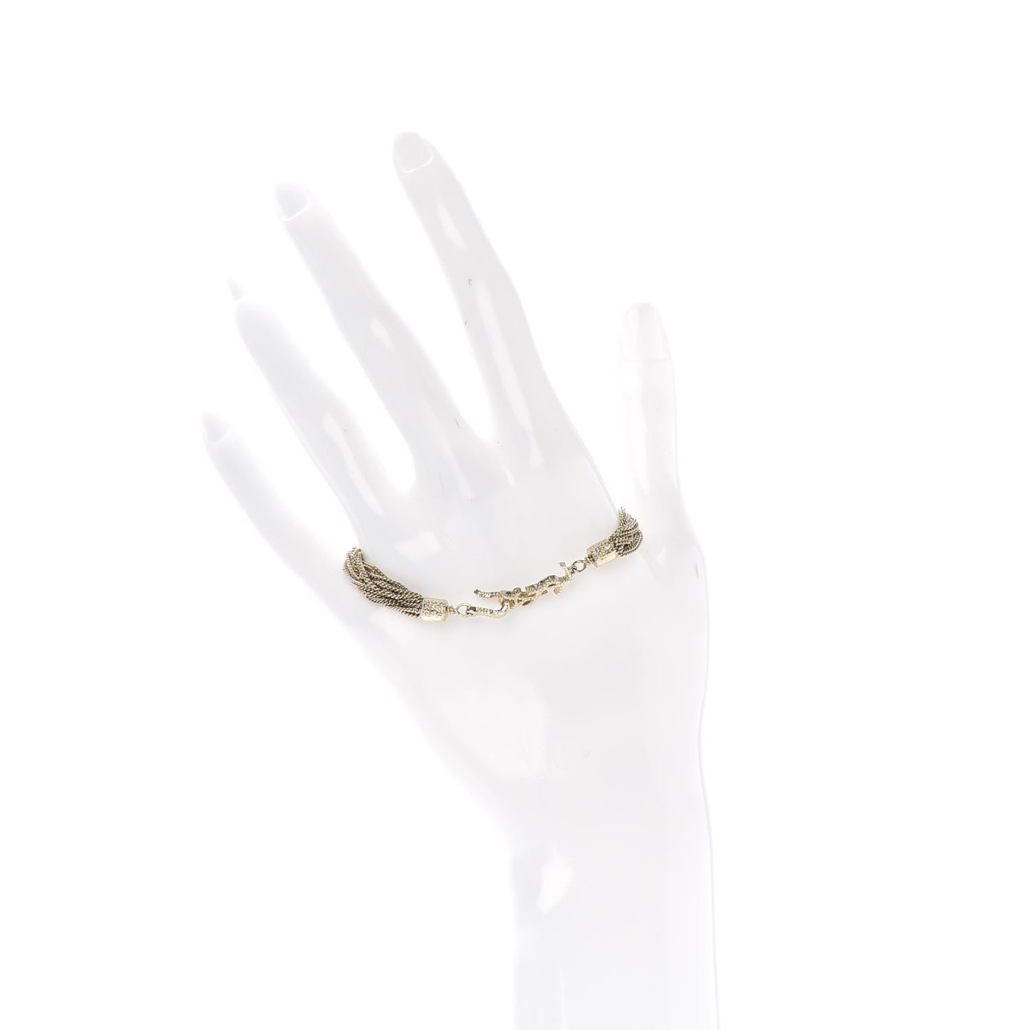 Lou Lou Twisted Chains Bracelet Gold