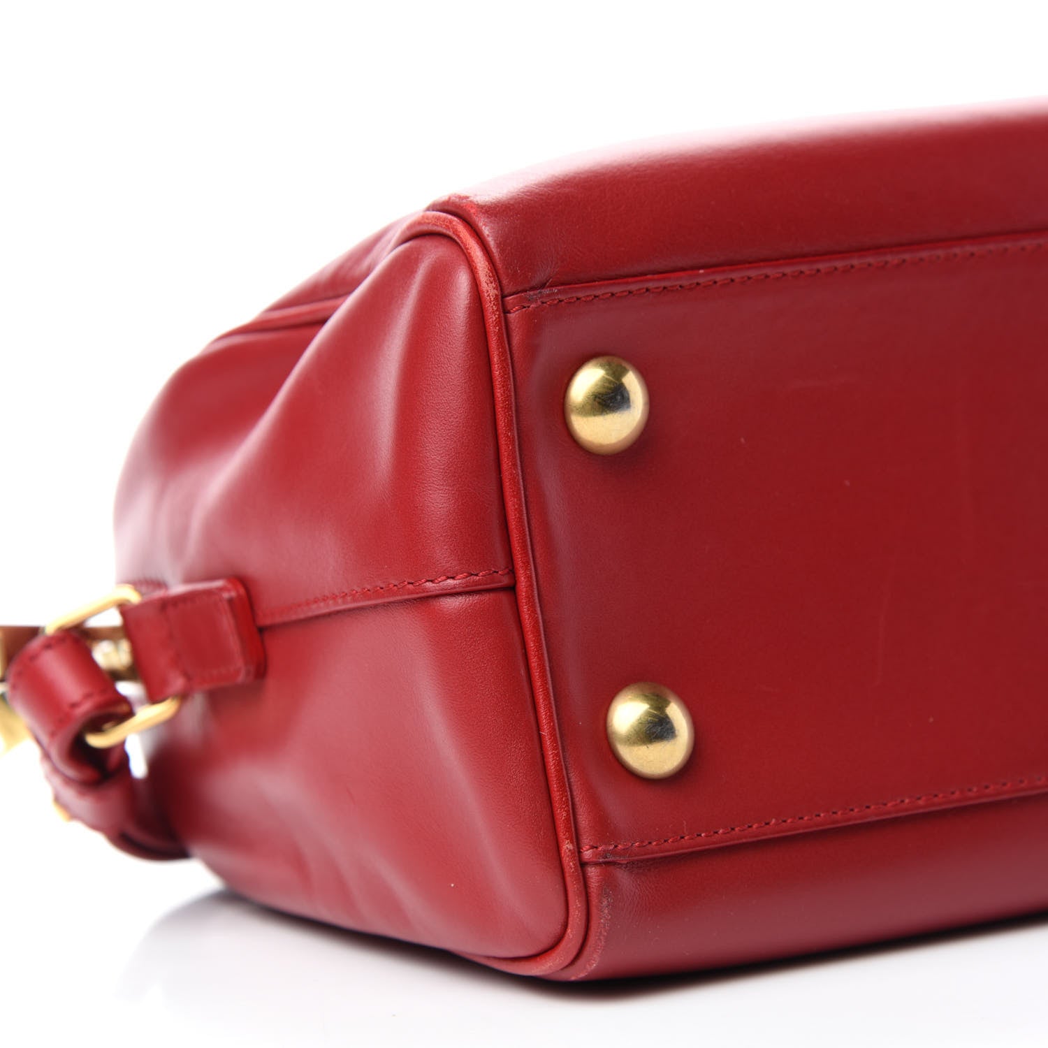 Saint Laurent Calfskin Classic Baby Duffle Red 6 of 13