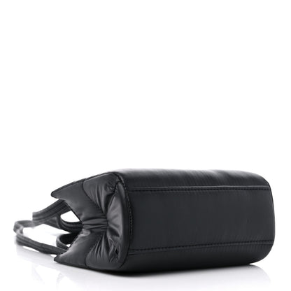 Telfar Nylon Small Puff Shopping Bag Black 4 of 12