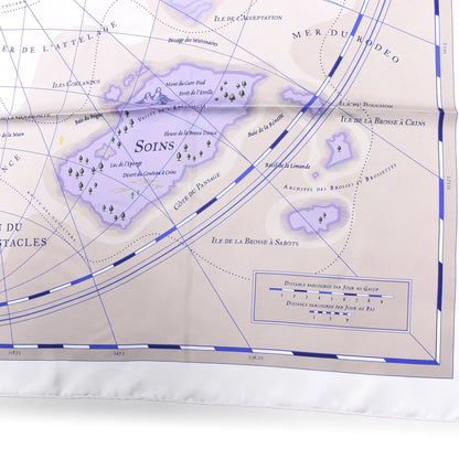 Hermes Silk Planisphere d'un Monde Equestre Shawl 140 2 of 5