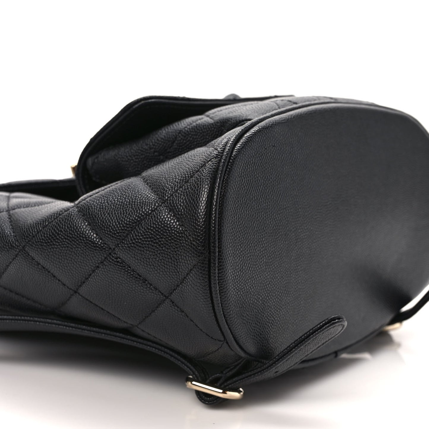 Caviar Quilted Backpack Bag Black