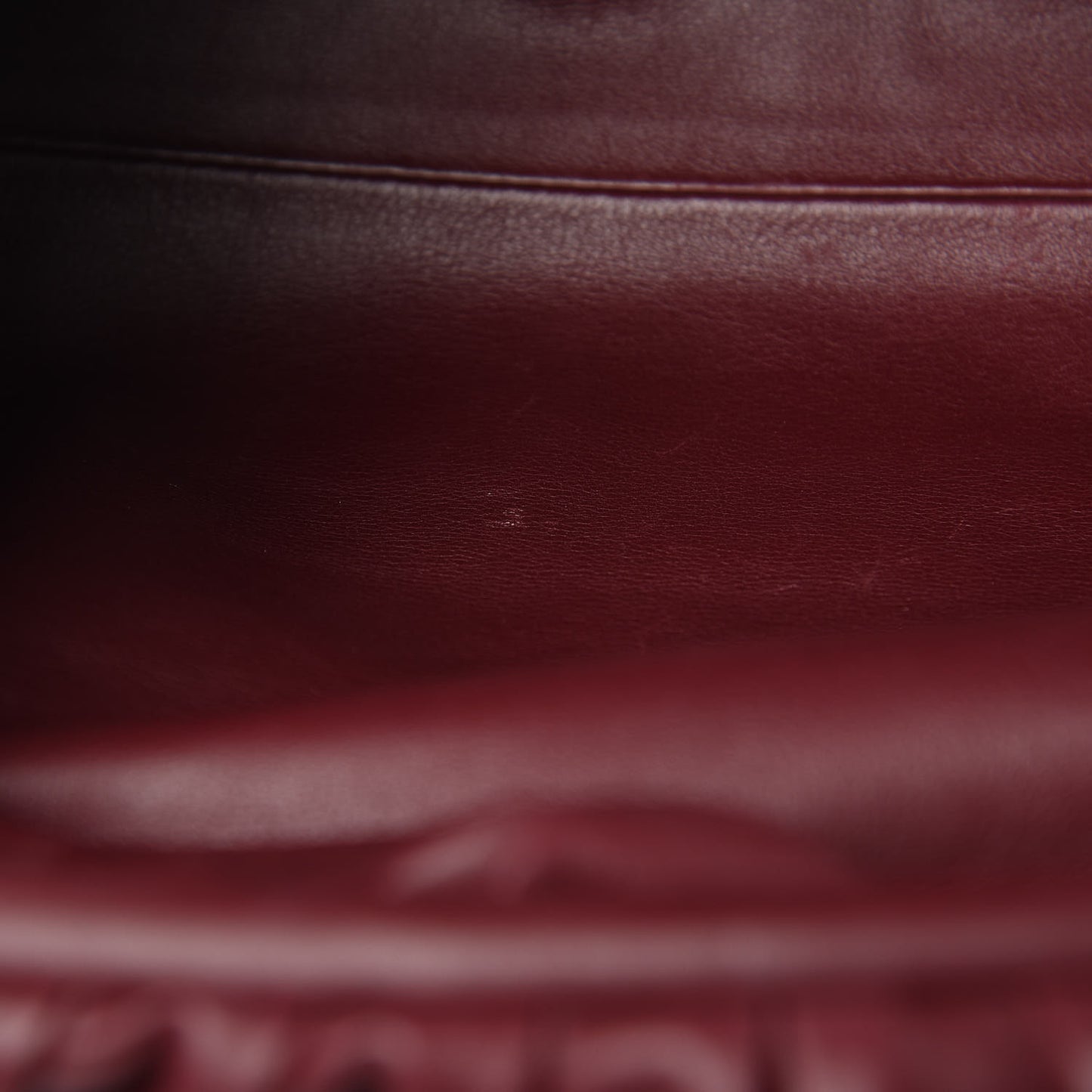 Smooth Butter Calf The Pouch Oversized Clutch Bordeaux
