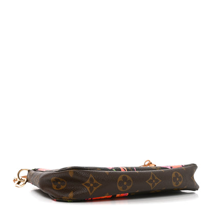 Louis Vuitton Monogram Roses Pochette Accessories 7 of 19