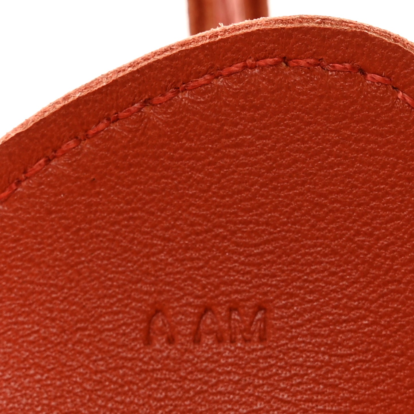 Milo Lambskin Grigri Rodeo Horse Bag Charm GM Capucine Celeste Cornaline