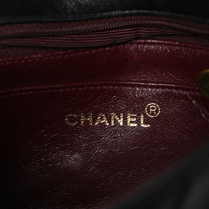 Chanel Lambskin Quilted Mini Square Flap Bag Black 6 of 11