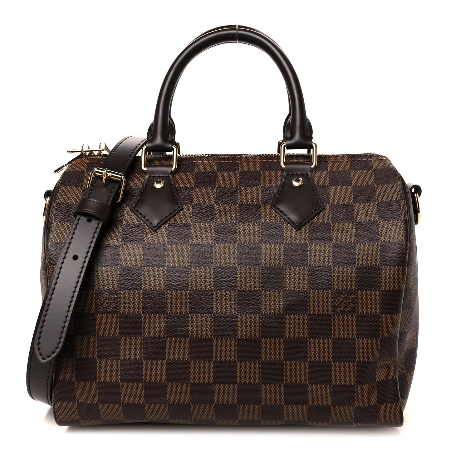 Damier Ebene Speedy Bandouliere 25