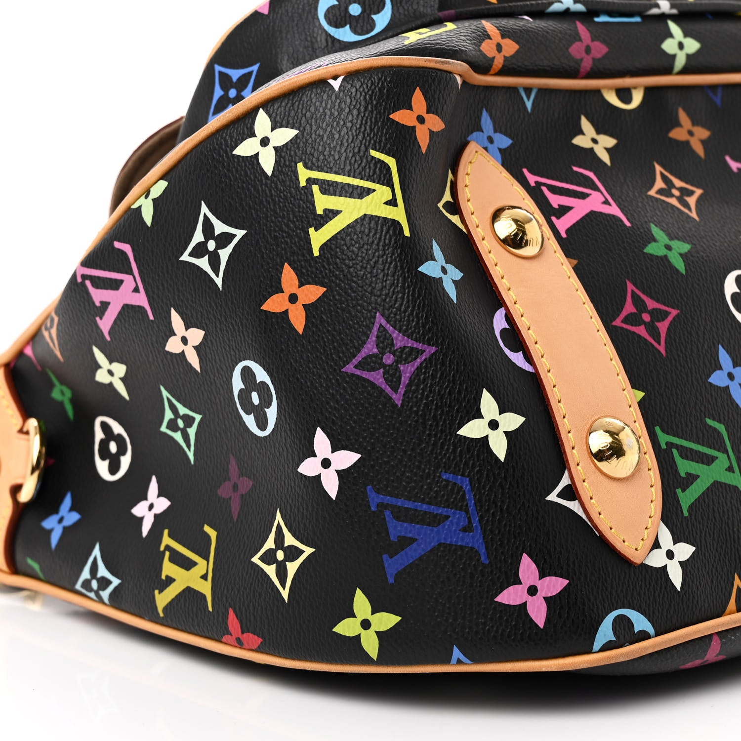 Louis Vuitton Monogram Multicolor Rita Black 8 of 9