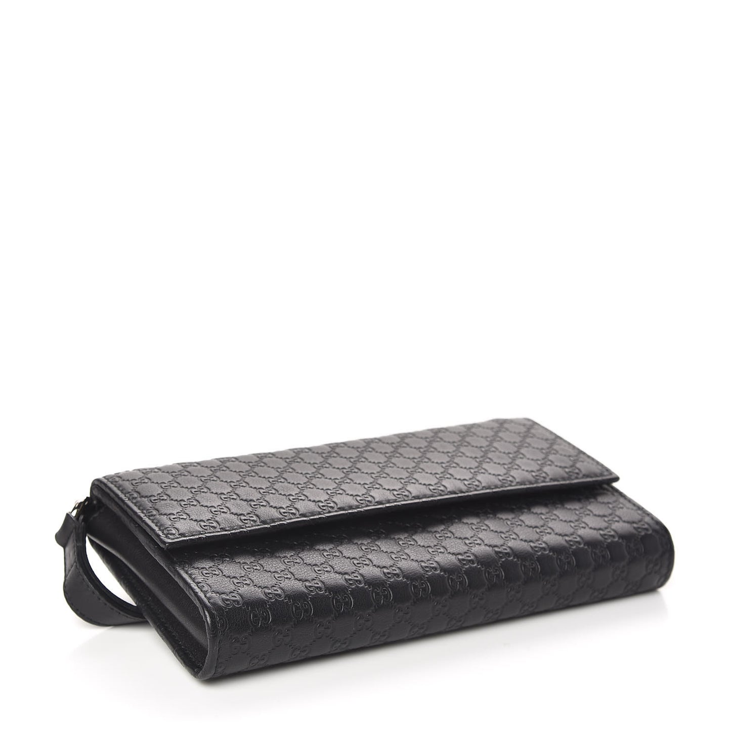 Microguccissima Travel Document Case Black