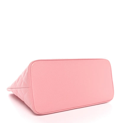 Chanel Caviar Medallion CC Tote Light Pink 4 of 10