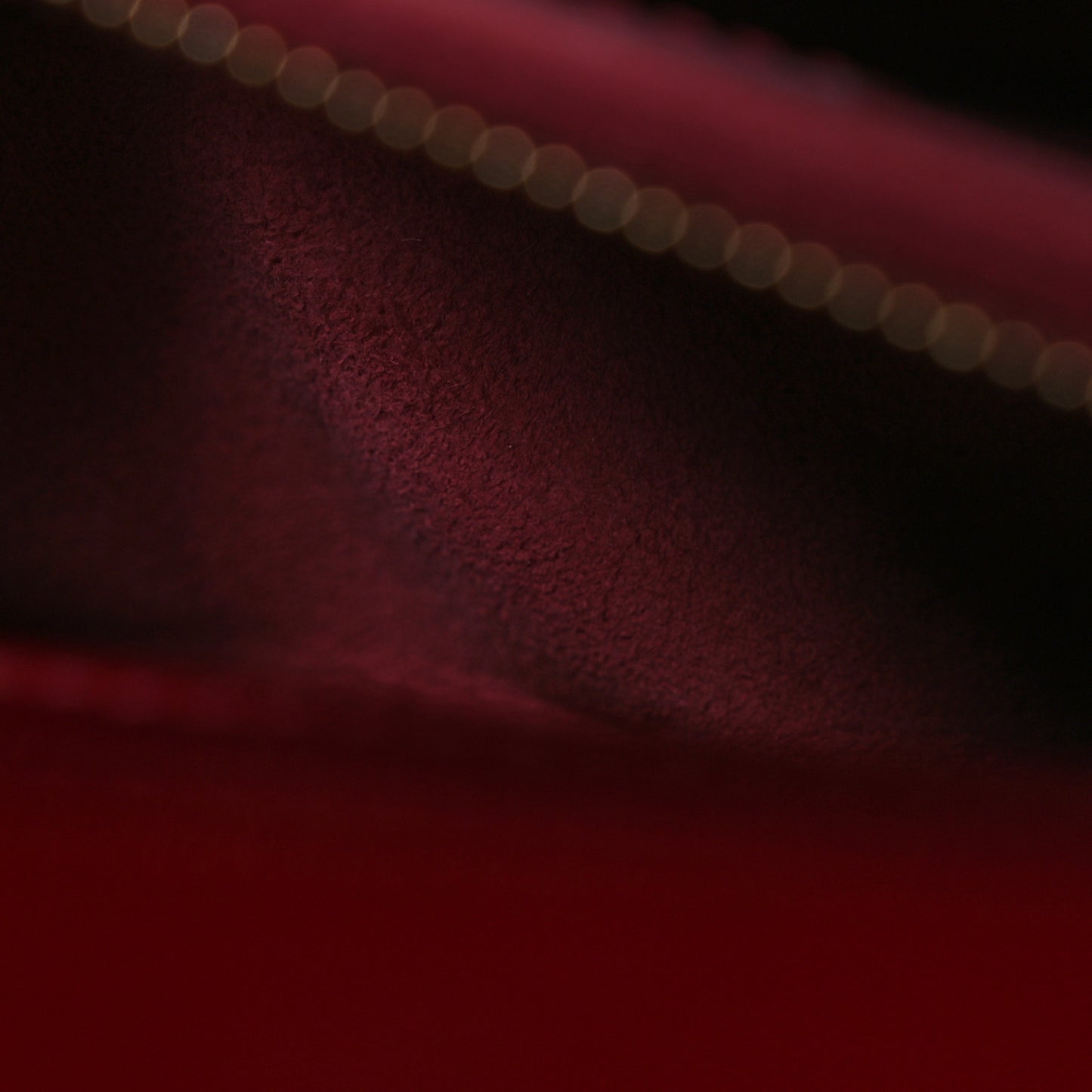 Patent Cannage Small Lady Dior Cherry Red