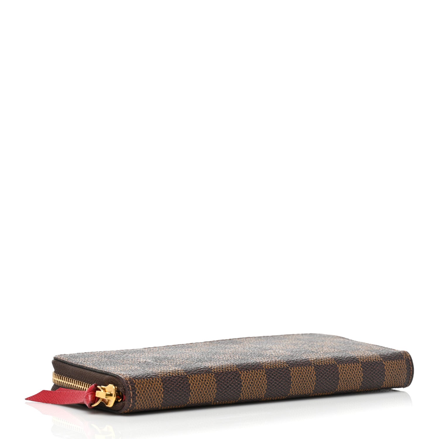 Louis Vuitton Damier Ebene Clemence Wallet Cherry 4 of 10