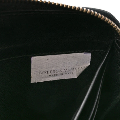 Bottega Veneta Nappa Intrecciato Zip Around Wallet Black 7 of 11