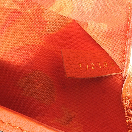 Monogram Articles de Voyage Ikat San Francisco LV Cup Neverfull GM Orange