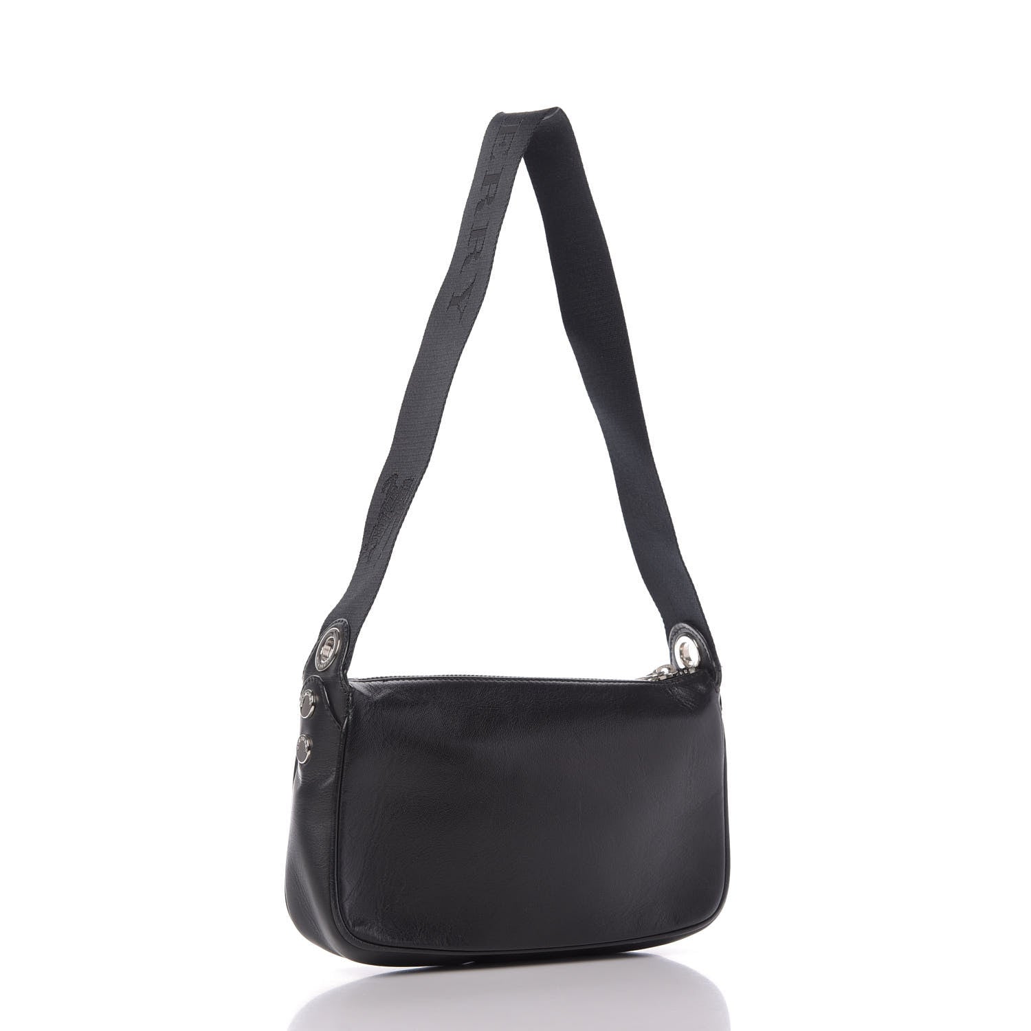 Burberry Smooth Calfskin Shoulder Bag Black 3 of 9