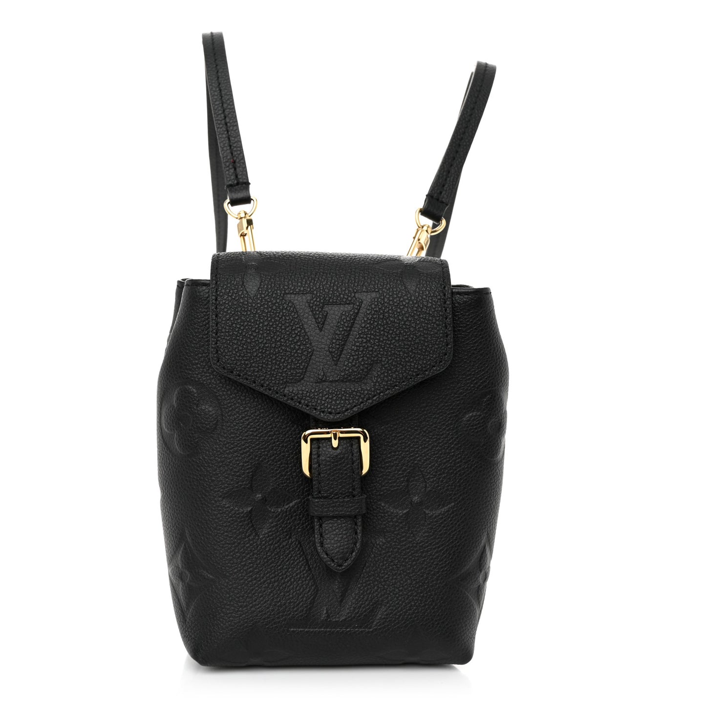 Empreinte Monogram Giant Tiny Backpack Black