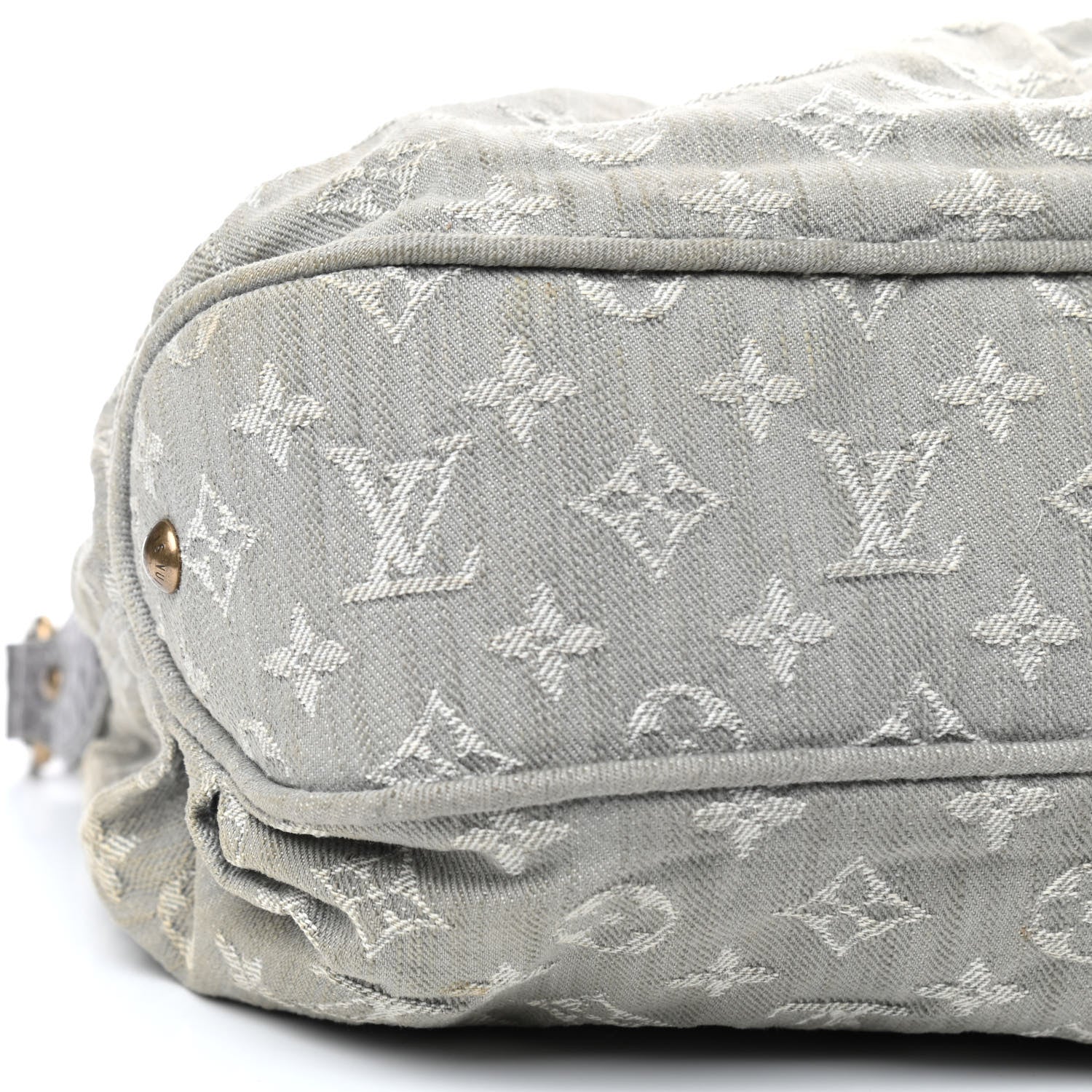Louis Vuitton Monogram Denim Slightly Grey 5 of 8