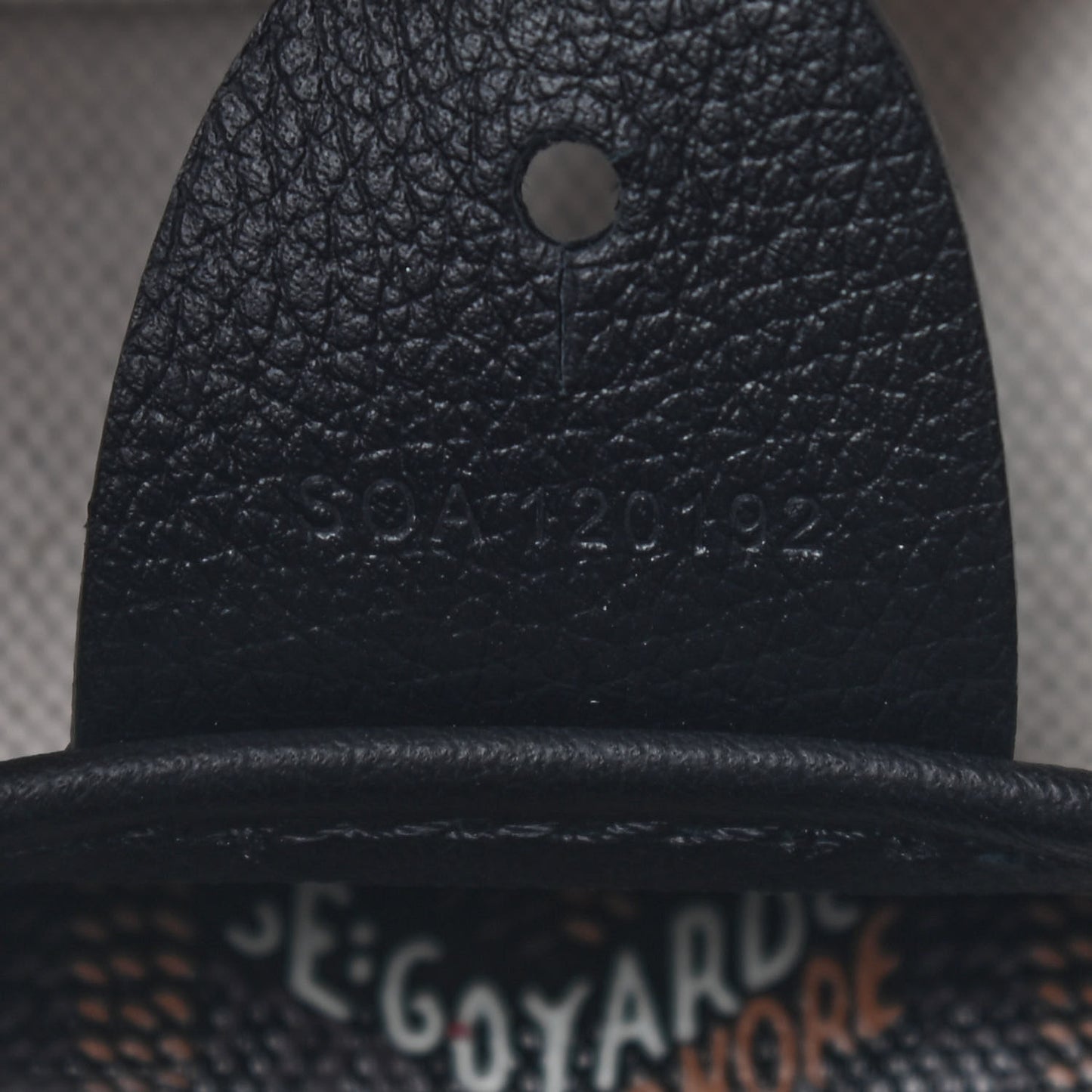 Goyardine Artois PM Black